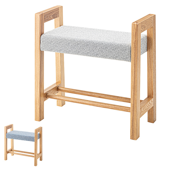 dショッピング |ベンチ 幅52cm スリム 玄関ベンチ スツール 椅子 木製