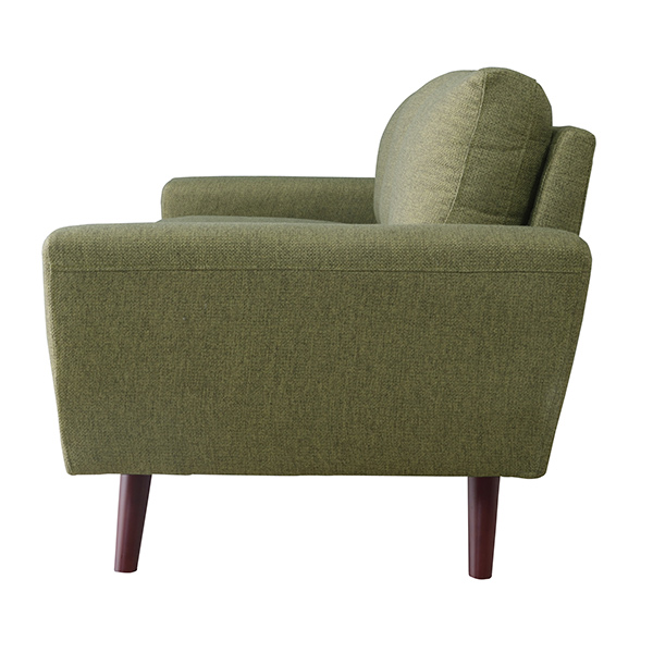 ソファ 幅186cm 3人掛 ひじ掛け ファブリック 布製 ローソファ ソファー ( 開梱設置 三人掛け フロアソファ リビングソファ 肘掛け 北欧 おしゃれ 肘置き 脚 取り外し リビング ロータイプ ) 【ベージュ】 ベージュ