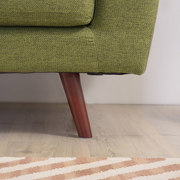 ソファ 幅186cm 3人掛 ひじ掛け ファブリック 布製 ローソファ ソファー ( 開梱設置 三人掛け フロアソファ リビングソファ 肘掛け 北欧 おしゃれ 肘置き 脚 取り外し リビング ロータイプ ) 【ベージュ】 ベージュ