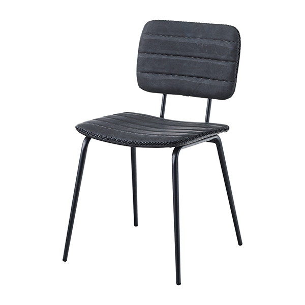 チェア 2脚セット 座面高46cm 椅子 イス ダイニングチェア ソフトレザー ヴィンテージ調 ( チェアー いす ダイニングチェアー 食卓椅子 リビングチェア おしゃれ リビング ダイニング 食卓 カフェチェア ) 【ネイビー】 ネイビー