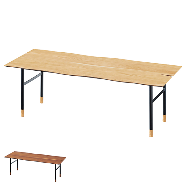 センターテーブル ローテーブル 木天板 ミニマルデザイン Luca 幅110cm （ テーブル リビング 机 座卓 リビングテーブル 木目 木製 ウォ