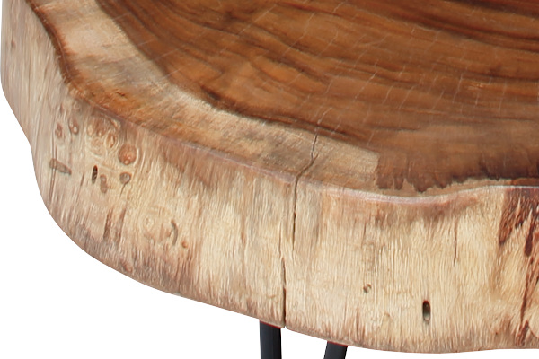 ローテーブル 幅90cm 木製 天然木 モンキーポッド 丸太 丸 テーブル つくえ おしゃれ ( 開梱設置 センターテーブル リビングテーブル コーヒーテーブル 無垢材 一枚板 机 座卓 リビング カフェテーブル )