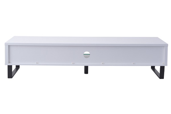 テレビ台 ローボード 幅150cm 木目調 スチール脚 ( テレビボード テレビラック TV台 TVボード TVラック ロータイプ ラック 木製ボード 脚付き リビング収納 木目 モダン シンプル 150cm 幅150 ) 【ダークブラウン】 ダークブラウン