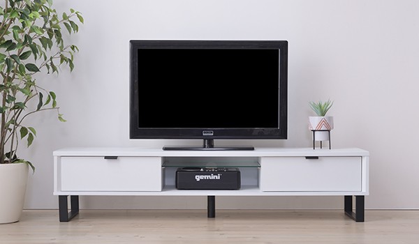 テレビ台 ローボード 幅150cm 木目調 スチール脚 ( テレビボード テレビラック TV台 TVボード TVラック ロータイプ ラック 木製ボード 脚付き リビング収納 木目 モダン シンプル 150cm 幅150 ) 【ダークブラウン】 ダークブラウン