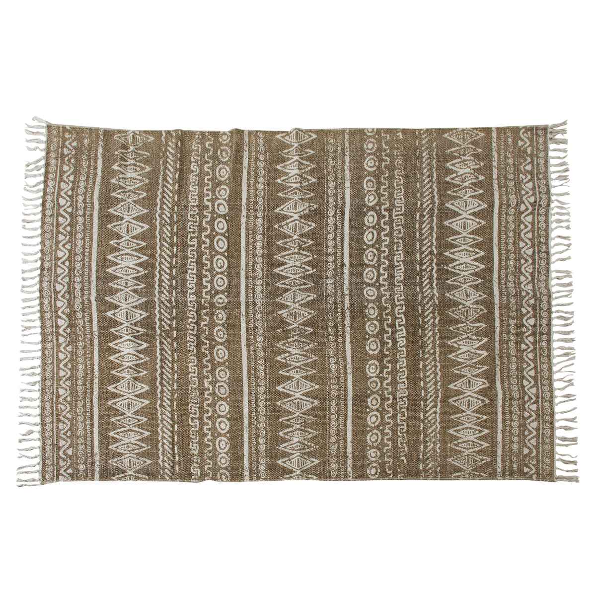 ラグ ラグマット 170×120cm TTR-114B ( カーペット 絨毯 マット コットン 綿 和室 洋室 折りたたみ コンパクト 収納 移動 楽々 滑り止め 床暖 対応 オールシーズン )