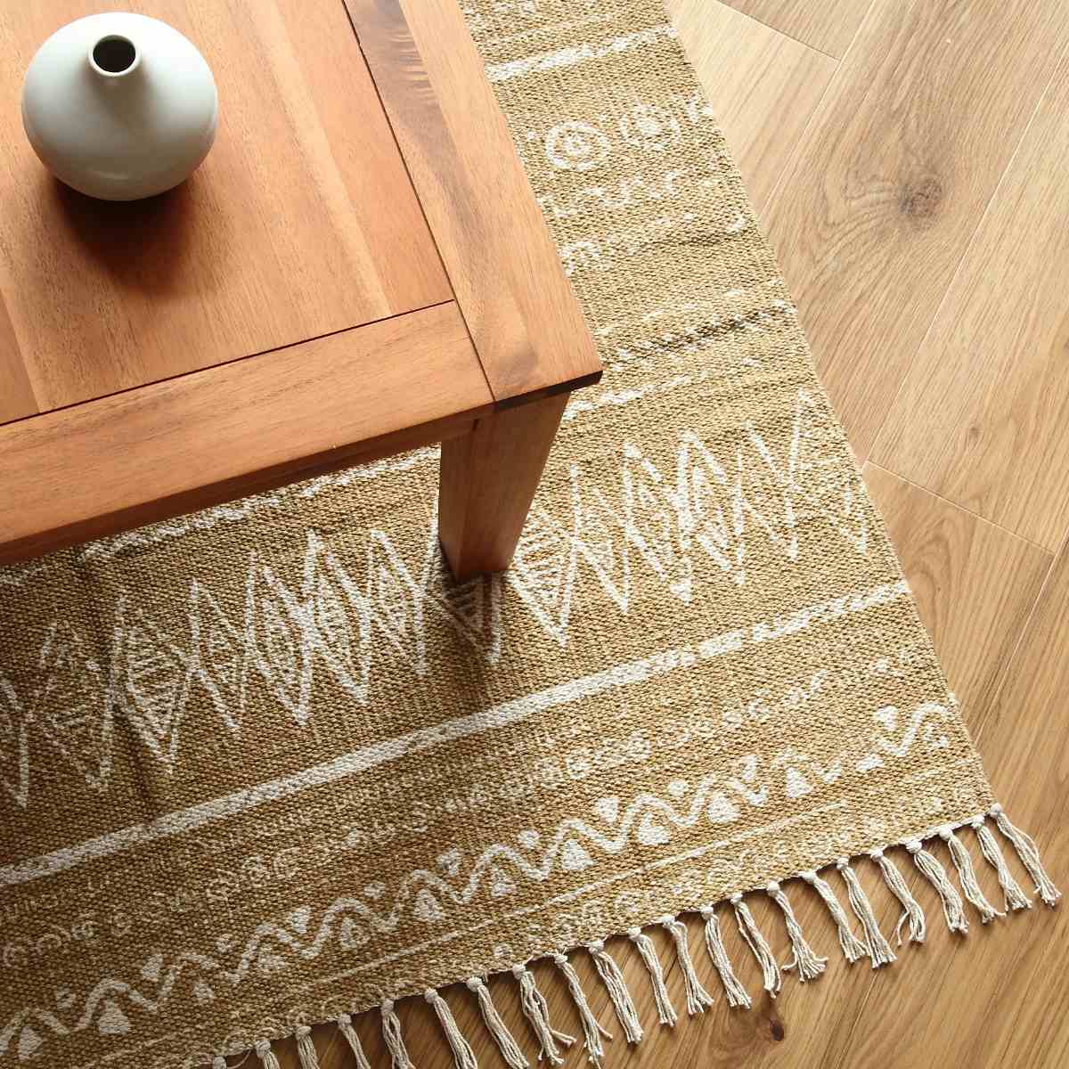 ラグ ラグマット 170×120cm TTR-114B ( カーペット 絨毯 マット コットン 綿 和室 洋室 折りたたみ コンパクト 収納 移動 楽々 滑り止め 床暖 対応 オールシーズン )