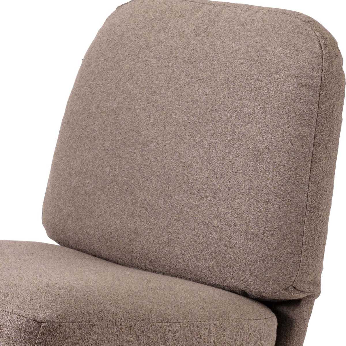 リビングチェア 座面高38cm ラウンジチェア ファブリック座面 ( リラックスチェア ローチェア 椅子 シンプル モダン ホテルライク 1人掛け チェア ) 【チャコールグレー】 チャコールグレー