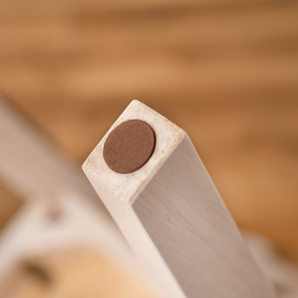 ダイニングチェア 座面高45cm フレンチカントリー風 ( 天然木 木製 ナチュラル カントリー調 チェア 椅子 食卓 ダイニング 可愛い 北欧 シンプル ) 【ホワイト】 ホワイト