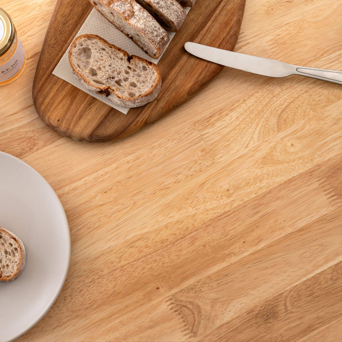 ダイニングテーブル 円型 直径90cm フレンチカントリー風 ( ダイニング テーブル 食卓 丸 ラウンドテーブル 天然木 木製 ナチュラル カントリー調 可愛い 北欧 シンプル )