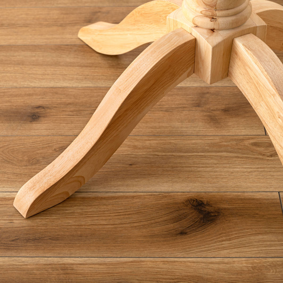 ダイニングテーブル 円型 直径90cm フレンチカントリー風 ( ダイニング テーブル 食卓 丸 ラウンドテーブル 天然木 木製 ナチュラル カントリー調 可愛い 北欧 シンプル )