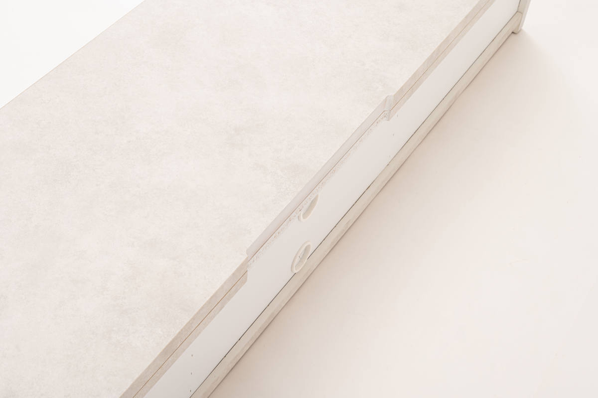 form ローボード 幅180cm アルケミラ 日本製 完成品 ( テレビ台 TV台 テレビボード 収納 ラック フラップ扉 フォーム 引き出し ダークグレー ライトグレー ライトブラウン リビングボード ) 【ライトグレー】 ライトグレー