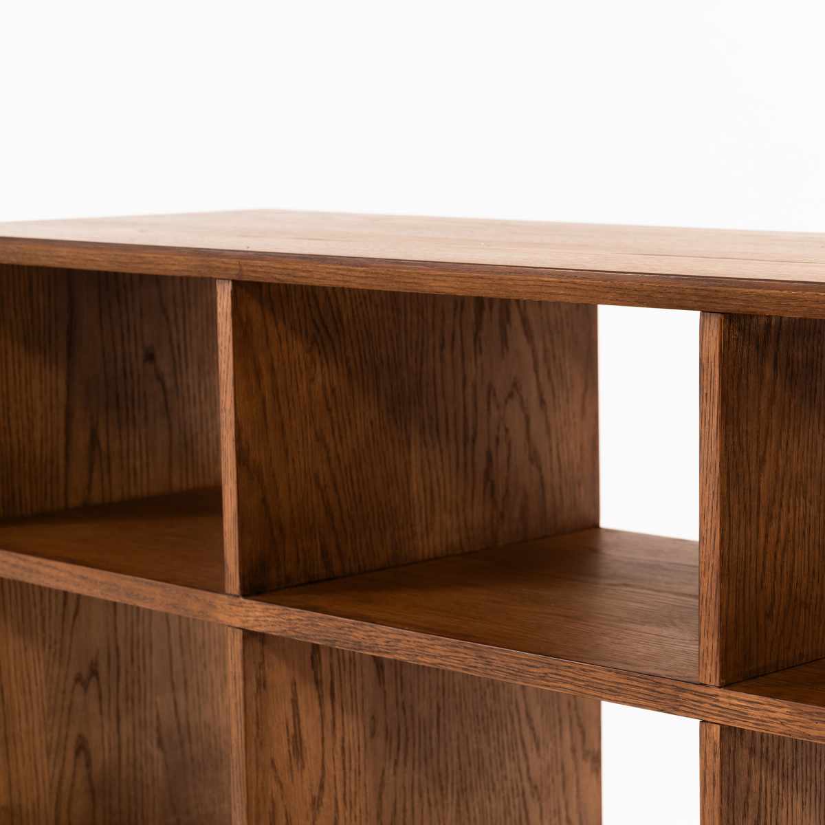 form シェルフ 幅120cm メティ 間仕切り 天然木 ( 棚 ラック 飾り棚 北欧風 収納 お掃除ロボット対応 フォーム リビングボード 本棚 ブラウン ナチュラル オーク ) 【ナチュラル】 ナチュラル