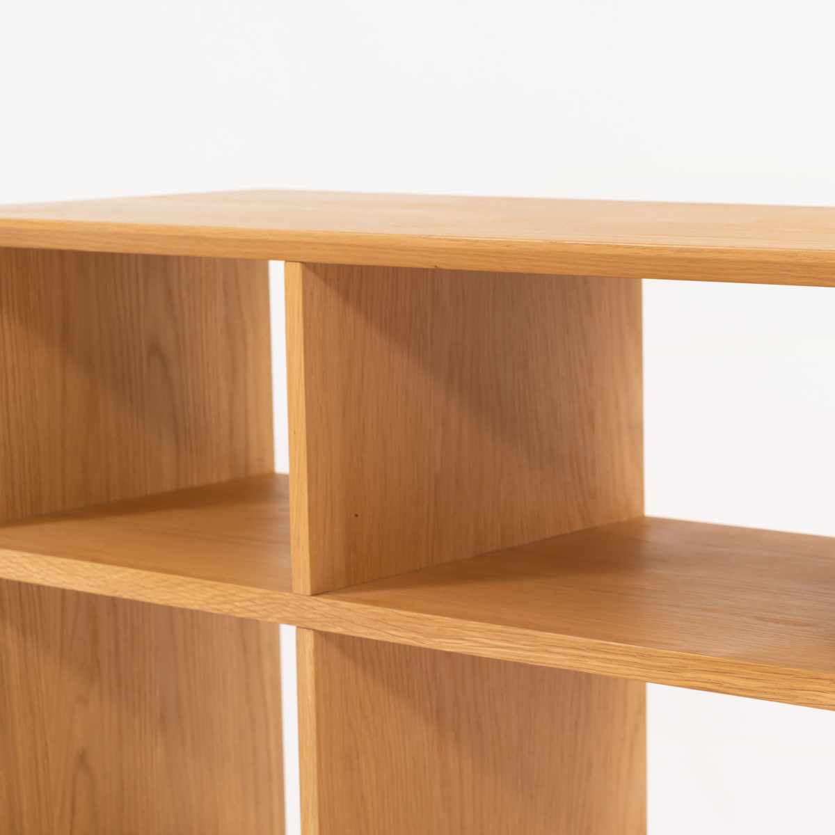 form シェルフ 幅120cm メティ 間仕切り 天然木 ( 棚 ラック 飾り棚 北欧風 収納 お掃除ロボット対応 フォーム リビングボード 本棚 ブラウン ナチュラル オーク ) 【ナチュラル】 ナチュラル