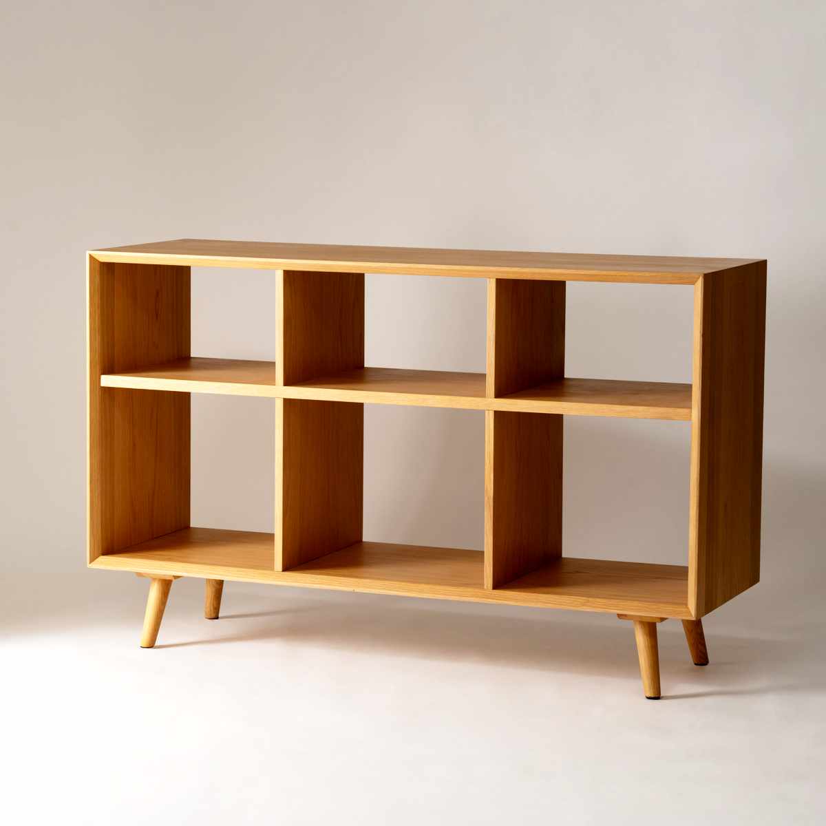 form シェルフ 幅120cm メティ 間仕切り 天然木 ( 棚 ラック 飾り棚 北欧風 収納 お掃除ロボット対応 フォーム リビングボード 本棚 ブラウン ナチュラル オーク ) 【ナチュラル】 ナチュラル