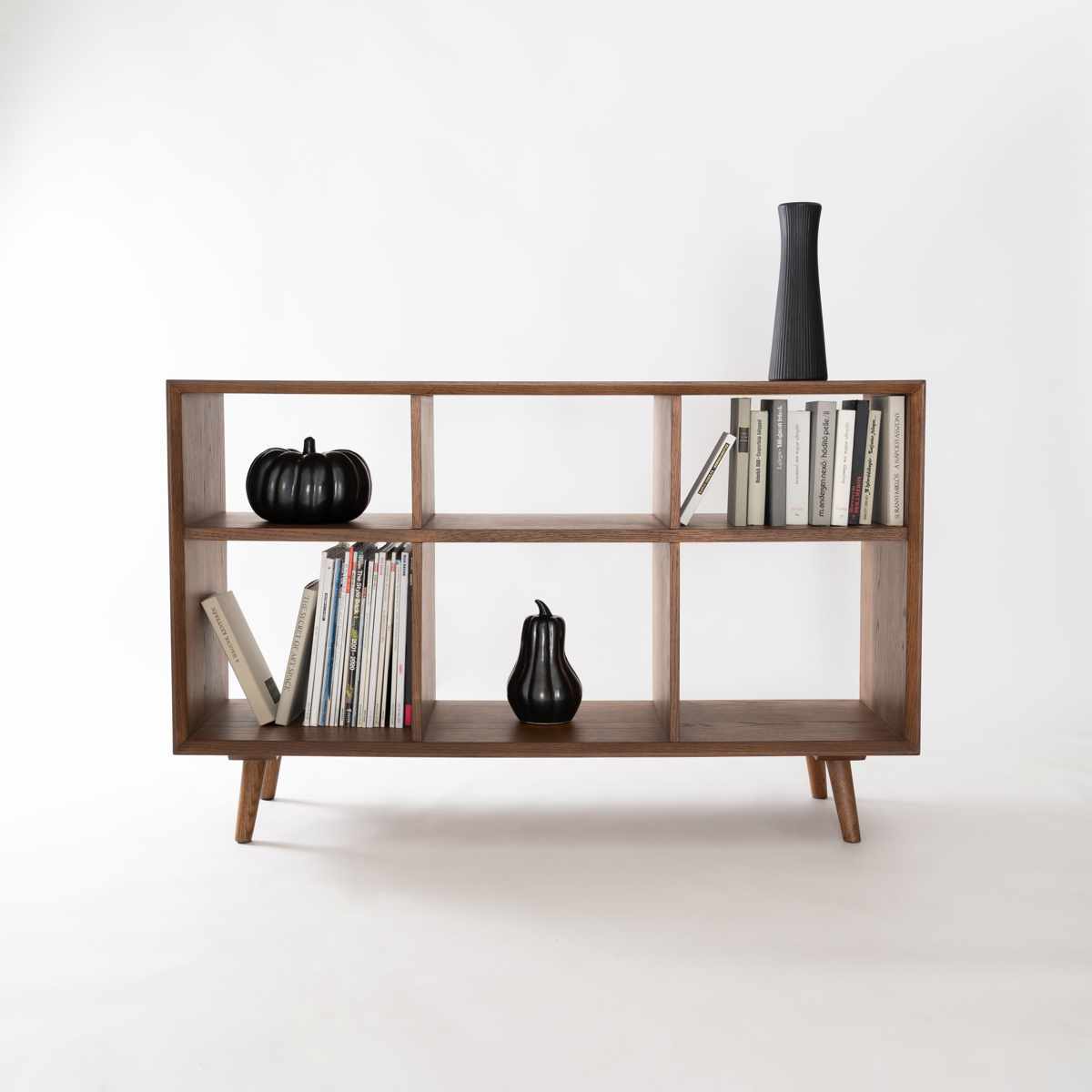 form シェルフ 幅120cm メティ 間仕切り 天然木 ( 棚 ラック 飾り棚 北欧風 収納 お掃除ロボット対応 フォーム リビングボード 本棚 ブラウン ナチュラル オーク ) 【ナチュラル】 ナチュラル