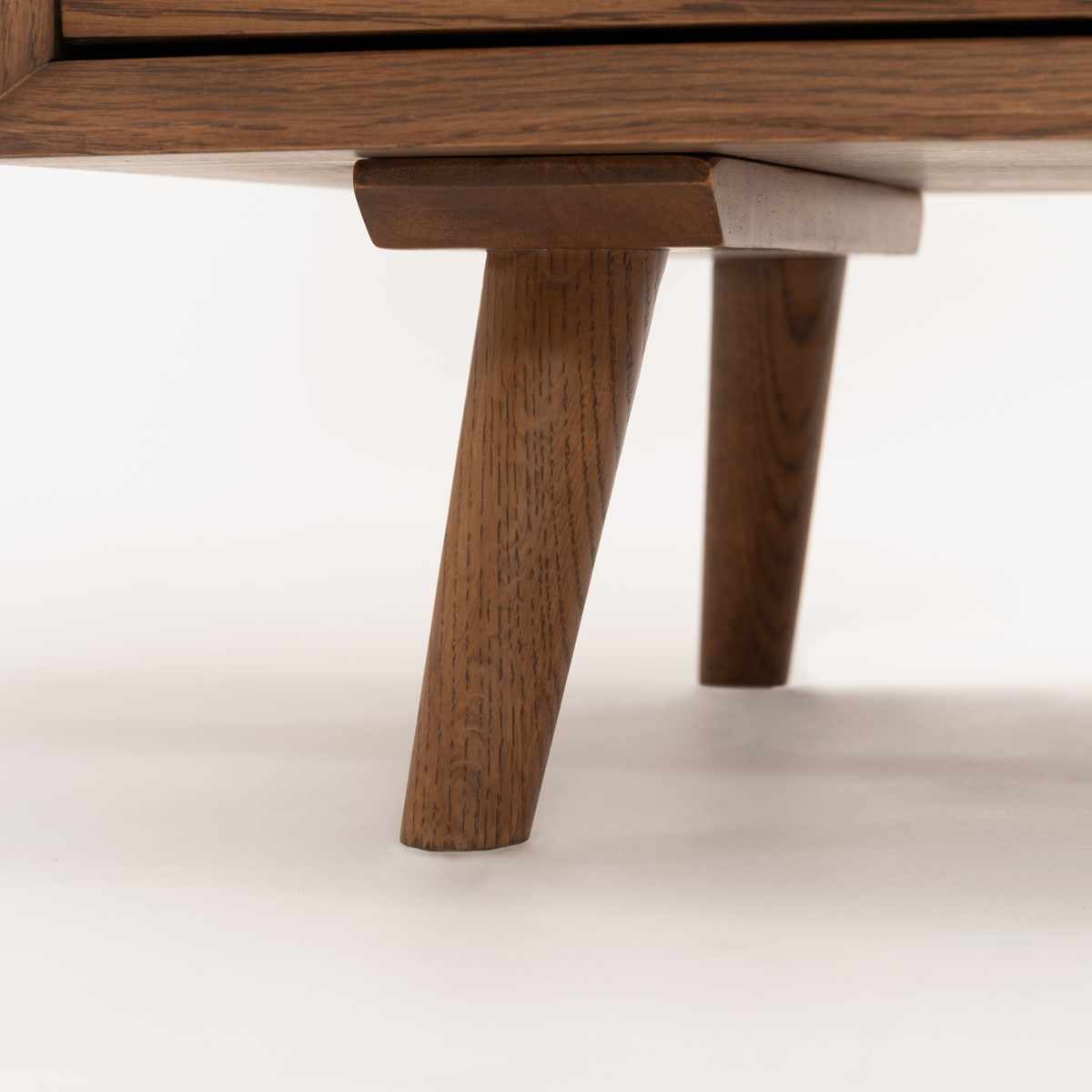 form キャビネット 幅120cm メティ 可動棚 天然木 ( 棚 ラック 扉収納 北欧風 収納 お掃除ロボット対応 フォーム リビングボード 食器棚 本棚 ブラウン ナチュラル オーク ) 【ナチュラル】 ナチュラル