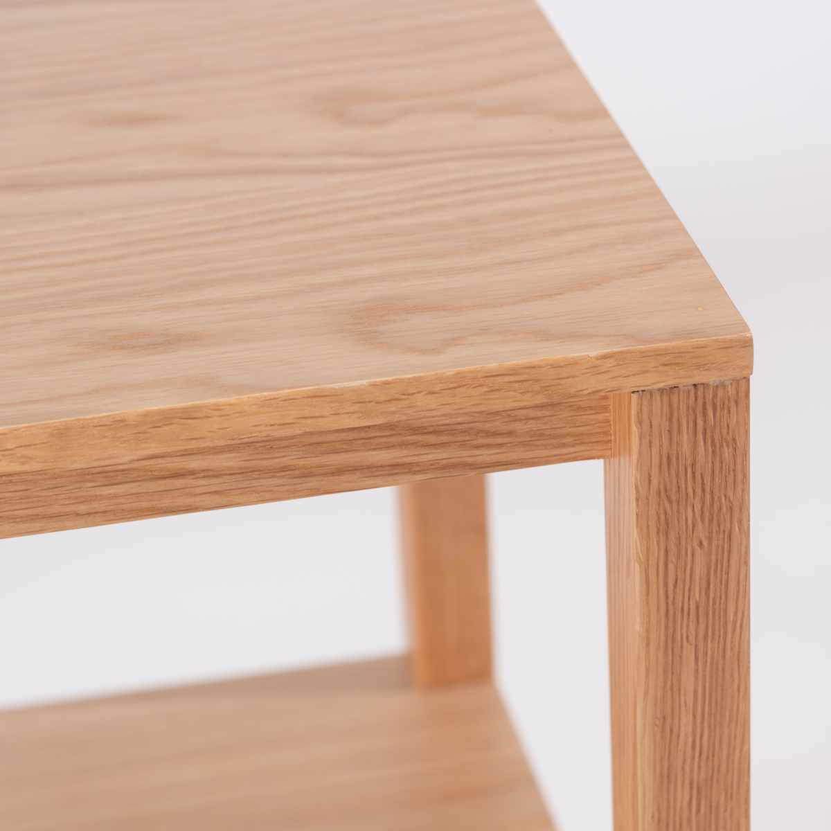 form オープンシェルフ 幅90cm キャラウェイ 天然木 完成品 ( シェルフ 棚 ラック 飾り棚 北欧風 収納 2段 フォーム リビングボード 本棚 ブラウン ナチュラル オーク 間仕切り ) 【ブラウン】 ブラウン