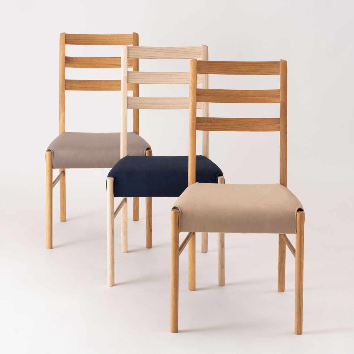 ダイニングチェア 座面高44cm ハイバックタイプ アーティーク form ( チェア ダイニング イス 椅子 食卓椅子 完成品 木製 天然木 肘なし 別売りカバー チェアー いす 食卓 リビング ダイニングチェアー リビングチェア 木製椅子 ) 【ミドルブラウン】 ミドルブラウン