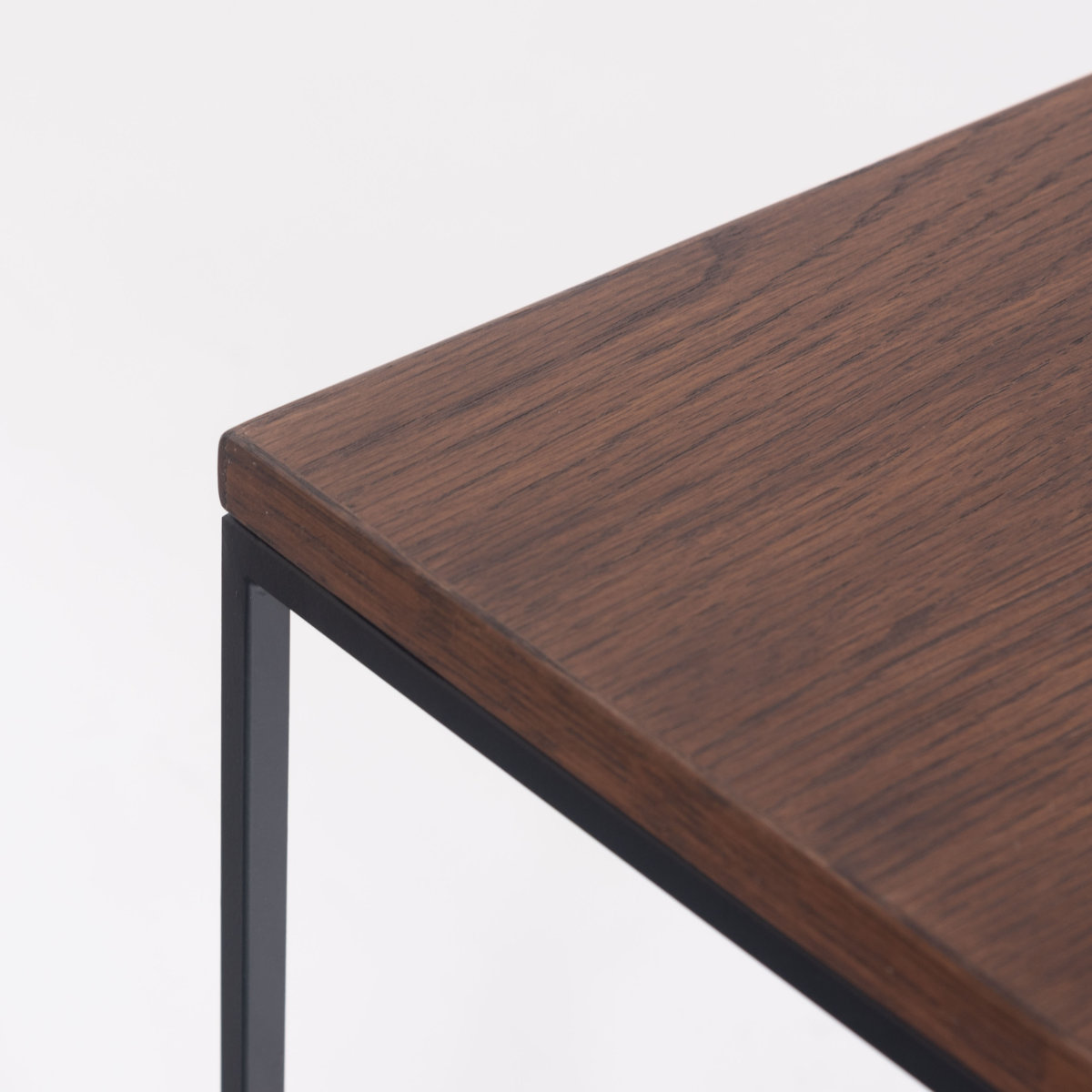 リビングテーブル 幅110cm シンプル センターテーブル クローブ form ( ローテーブル テーブル 机 長方形 木製 天然木 奥行50cm アイアン 細脚 完成品 リビング 木製テーブル おしゃれ コーヒーテーブル ) 【ブラウン】 ブラウン