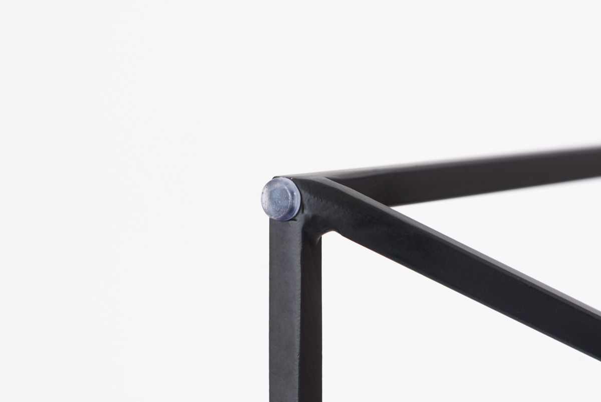 リビングテーブル 幅110cm シンプル センターテーブル クローブ form ( ローテーブル テーブル 机 長方形 木製 天然木 奥行50cm アイアン 細脚 完成品 リビング 木製テーブル おしゃれ コーヒーテーブル ) 【ブラウン】 ブラウン