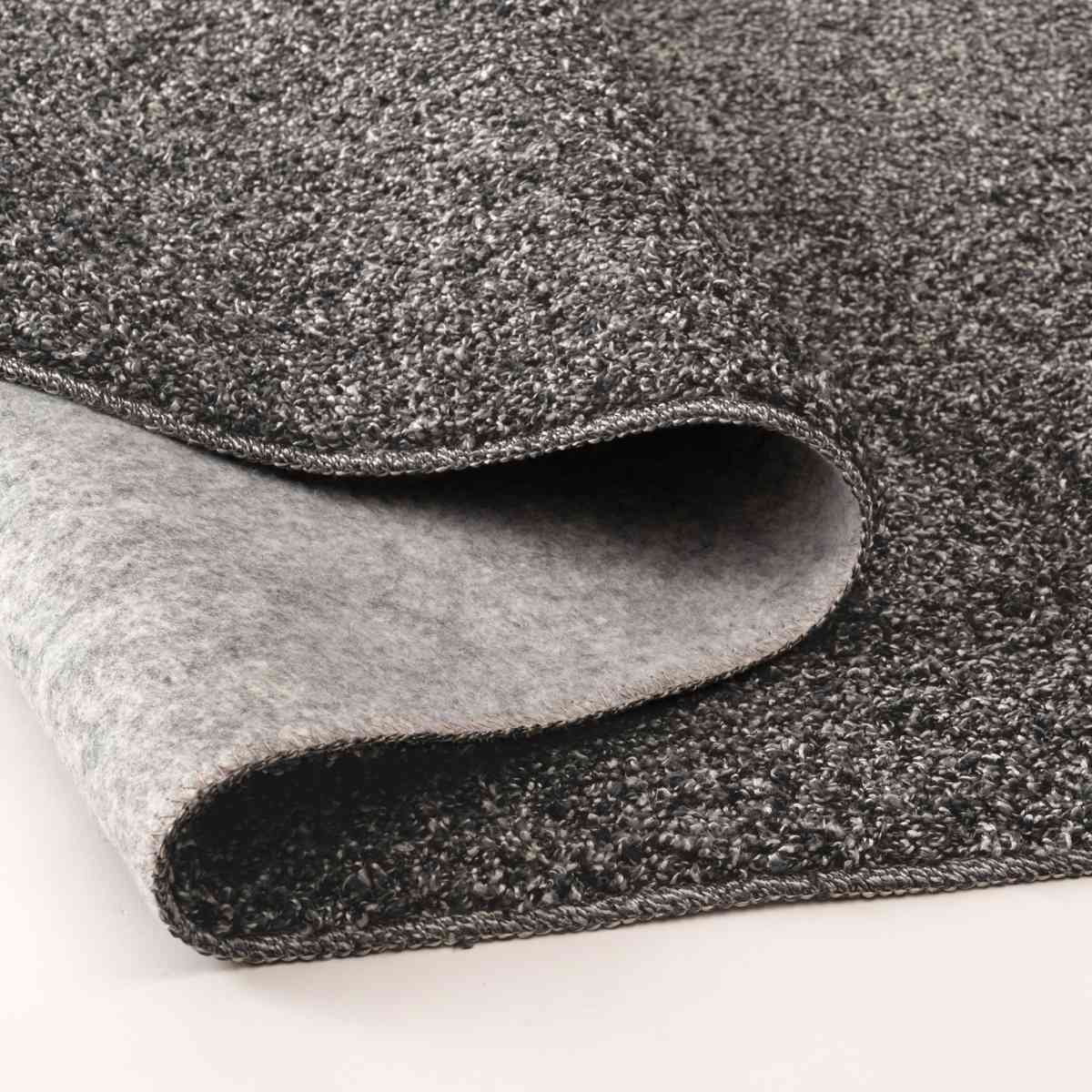 ラグ 190×190cm 正方形 床暖房対応 form ( ラグマット カーペット 絨毯 じゅうたん マット 床暖対応 床暖 床暖房 アクセントラグ ホットカーペット対応 防ダニ 抗菌防臭 防炎機能 インテリア ふんわり ) 【スモークグレー】 スモークグレー