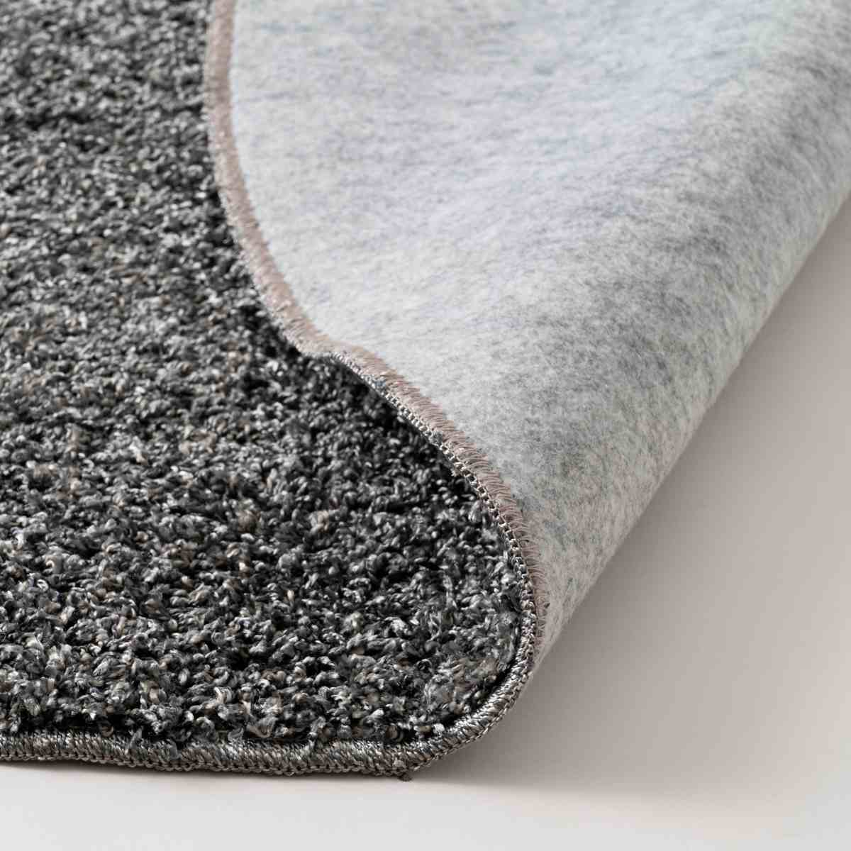 ラグ 直径160cm 円型 床暖房対応 form ( ラグマット カーペット 絨毯 じゅうたん マット 床暖対応 床暖 床暖房 アクセントラグ ホットカーペット対応 防ダニ 抗菌防臭 防炎機能 インテリア ふんわり ) 【ライトグレー】 ライトグレー