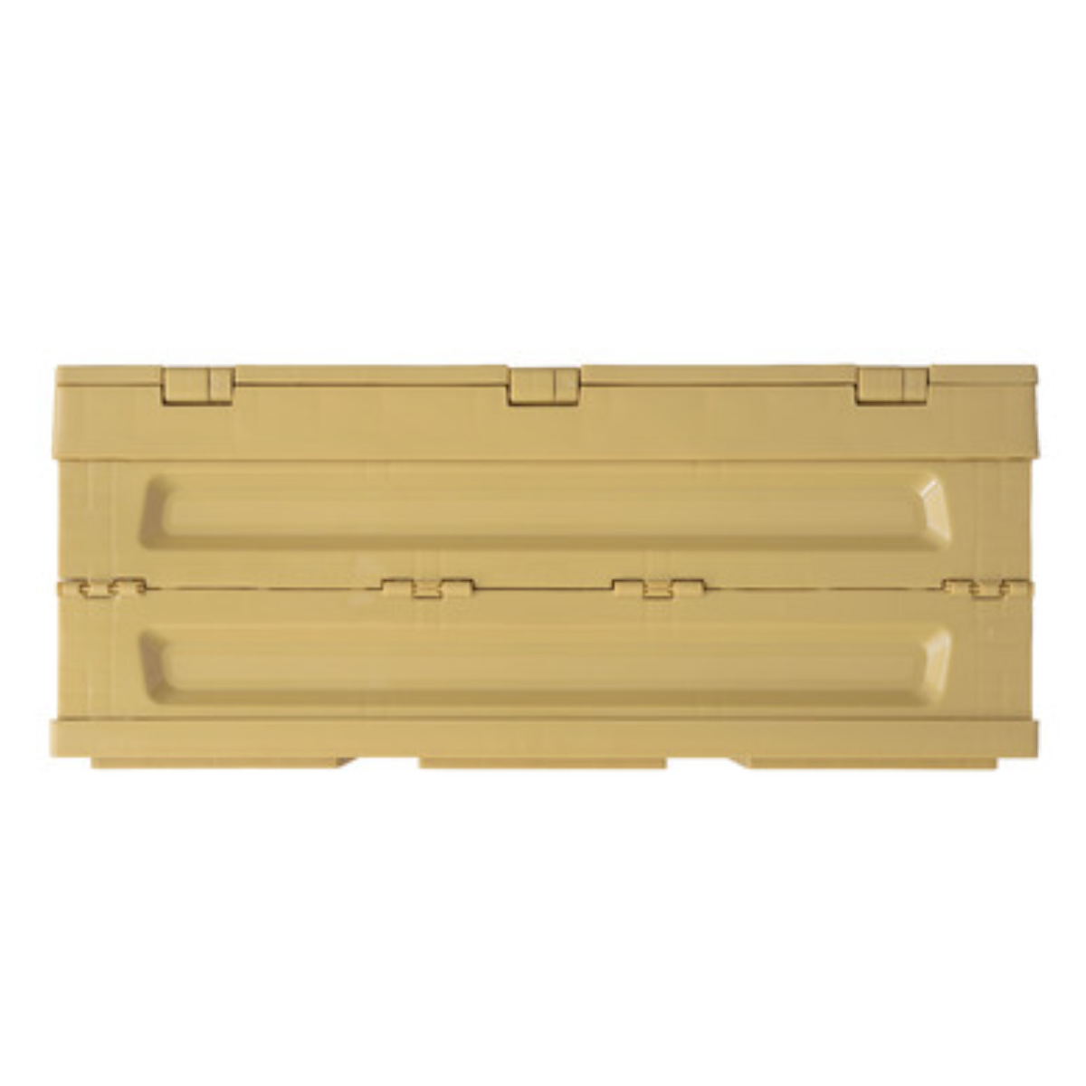 収納ボックス フォールディング コンテナ S 折りたたみ ふた付き 幅59×奥行40×高さ24.5cm ( ボックス 収納 蓋 蓋付き 収納ケース ケース おしゃれ 積み重ね 積める スタッキング 収納コンテナ 組み立て簡単 小物 小物収納 ) 【ブラック】 ブラック