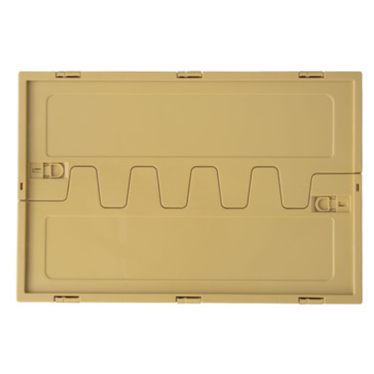 収納ボックス フォールディング コンテナ L 折りたたみ ふた付き 幅59×奥行40×高さ33.5cm ( ボックス 収納 蓋 蓋付き 収納ケース ケース おしゃれ 積み重ね 積める スタッキング 収納コンテナ 組み立て簡単 小物 小物収納 ) 【グレー】 グレー