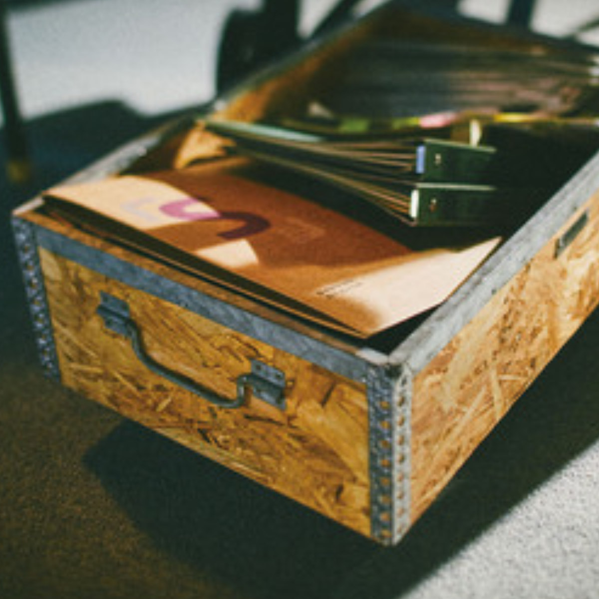 収納ボックス スタッキングボックス S キャスター付き 幅51.5×奥行33×高さ21cm ( スタッキング スタック 小物収納 収納家具 収納 木製 アウトドアボックス コンテナ 収納ケース キャリー ワゴン ボックス おしゃれ 北欧 )