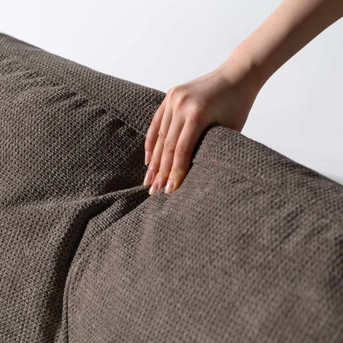 ソファ 3人掛け 幅180cm フラックス form ( 開梱設置 リビングソファ sofa 木製 天然木 肘掛け ファブリック ウッドフレーム ダイニングソファ 弾力 座り心地 快適 ソファー スチール脚 ) 【グレージュ】 グレージュ