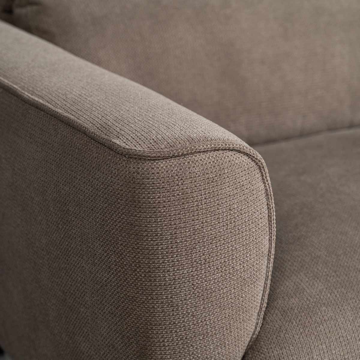 カウチソファ 右カウチ 3人掛け 幅239cm ガルニ form ( 開梱設置 ソファ カウチ リクライニング ヘッドレスト 7段階 リビングソファ sofa 脚 取り外し 肘掛け ポケットコイル ファブリック ローソファ フロアソファ ) 【ベージュ】 ベージュ