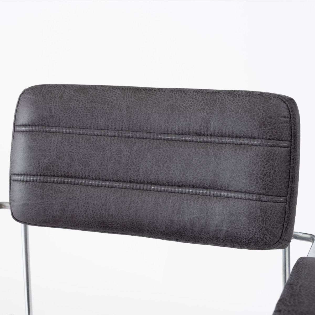 オフィスチェア 昇降式 座面高44~54cm デスクチェア ボラゴ form ( ワークチェア パソコンチェア レザー調 キャスター付き ロッキング機能 肘掛け 学習椅子 勉強椅子 座面 四角 高さ調節 イス オフィス 仕事 ) 【ブラック】 ブラック