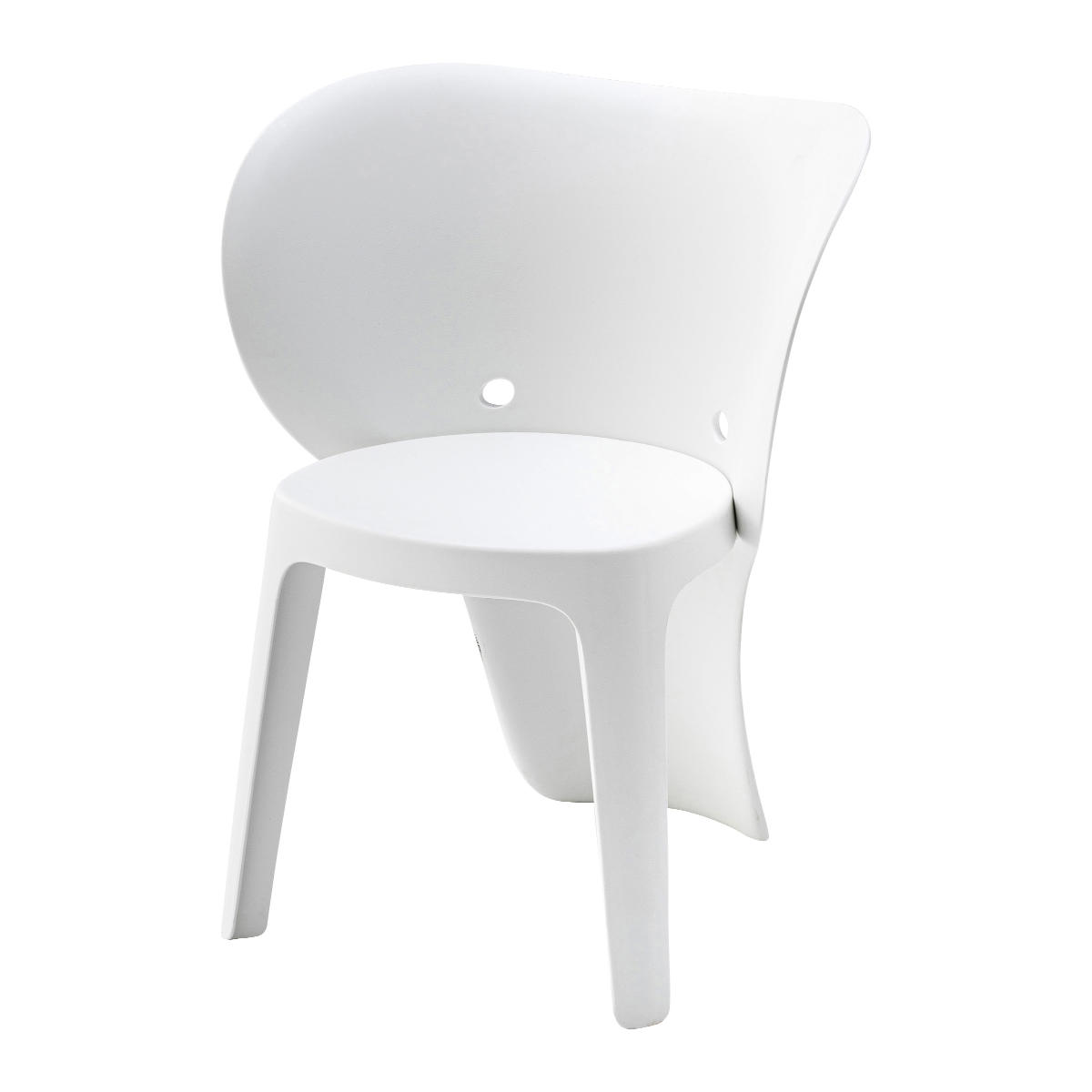 キッズチェア 座面高32cm 軽量 子ども用チェア ( キッズ チェア チェアー イス 椅子 いす 子供 子ども ローチェア ベビーチェア ぞう ゾウ モチーフ 軽い プラスチック製 リビング ベランダ お絵描き 勉強 学習 キッズ家具 ) 【グレー】 グレー