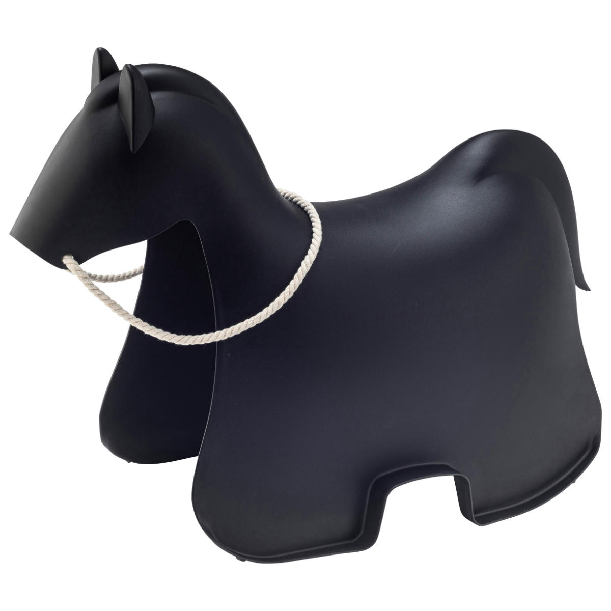 スツール ホース スタッキング 軽量 子ども用チェア 馬 ( イス 椅子 ウマ うま 手綱つき 積み重ね キッズ チェア 軽い 耐荷重80kg 腰かけ 贈り物 プレゼント ギフト 遊び場 子供部屋 リビング プラスチック インテリア ) 【ライトグレー】 ライトグレー