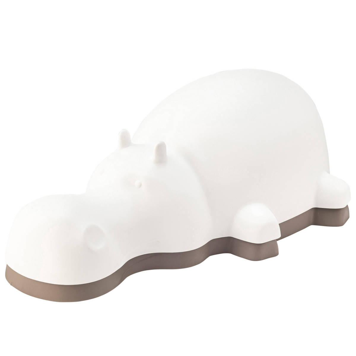 スツール ヒッポー スタッキング 軽量 子ども用チェア カバ ( イス 椅子 かば アニマル 手綱つき 積み重ね キッズ チェア 軽い 耐荷重80kg 腰かけ 贈り物 プレゼント ギフト 遊び場 子供部屋 リビング プラスチック インテリア ) 【グレー】 グレー