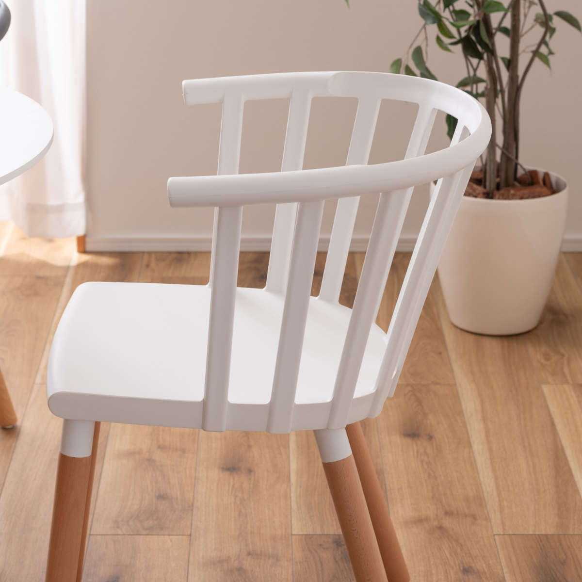 ダイニングチェア 座面高46cm 北欧風 フロアチェア ( チェア ダイニング イス 椅子 食卓椅子 デスクチェア 木製脚 ラウンジチェア いす 食卓 リビング リビングチェア ダイニングチェアー )