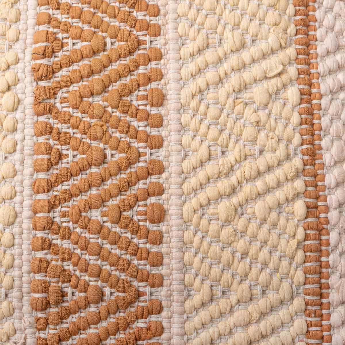 キューブスツール 高さ39cm スツール おしゃれ 北欧 完成品 ( 椅子 ビーズクッション オットマン 足置き クッション フロアクッション 腰掛け 四角 スクエア コットン 布地 ファブリック スツールクッション ローチェア ) 【ブラウン】 ブラウン