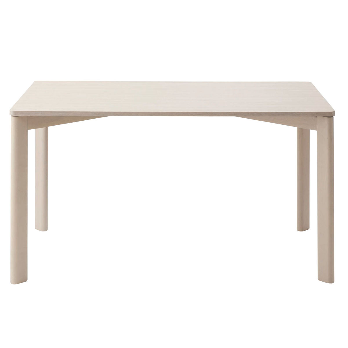 ダイニングテーブル 幅135cm 木製 天然木 ( テーブル 食卓テーブル 2人用 4人用 机 バーチ 長方形 奥行80cm 食卓机 ダイニング 食卓 リビング 木製テーブル )