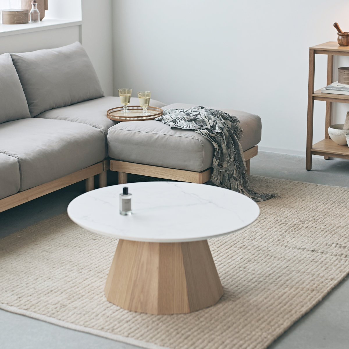 form 天板のみ 直径80cm 円形 大理石調 パルマ ( ローテーブル テーブル セラミック 専用天板 丸 リビングテーブル センターテーブル セラミックテーブル 天板 キズ 熱 強い 丸テーブル ) 【ブラック】 ブラック