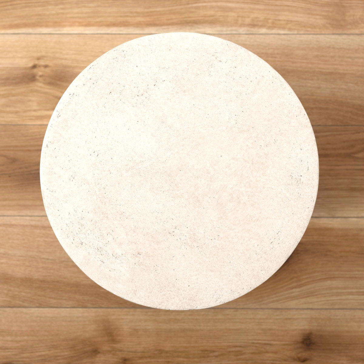 サイドテーブル 高さ46cm 円形 FORMA 軽量 完成品 ( ミニテーブル テーブル ソファサイド ベッドサイド 丸テーブル オブジェ ナイトテーブル コーヒーテーブル ベッドテーブル 玄関 ディスプレイ 飾り台 ) 【グレー】 グレー