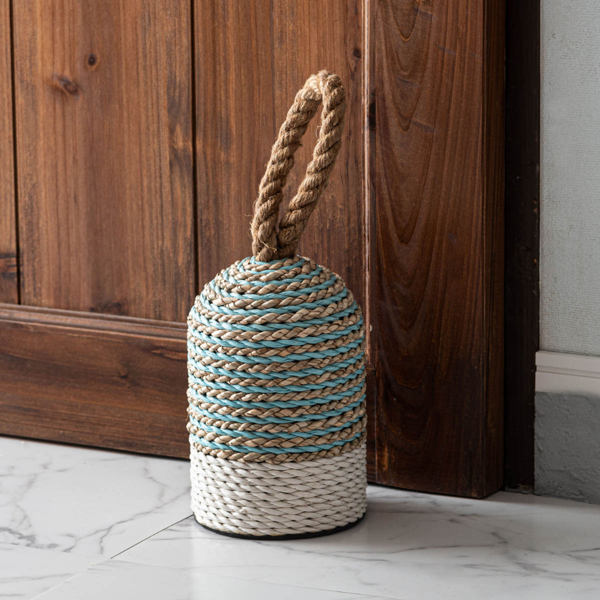 ドアストッパー 持ち手付き ハンドメイド ( 扉ストッパー ドア止め おしゃれ 室内 置くだけ 扉止め ストッパー ドアキーパー ドアストップ 社内 オフィス 会社 店舗 )