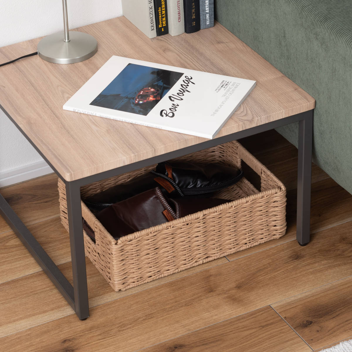 かご S ペーパーコード バスケット 幅37×奥行26×高さ24cm ( 収納 収納ケース 収納ボックス ペーパーバスケット 収納バスケット カゴ 籠 収納かご 紙 紙製 小物収納 小物ケース 入れ物 自然素材 ハンドメイド )