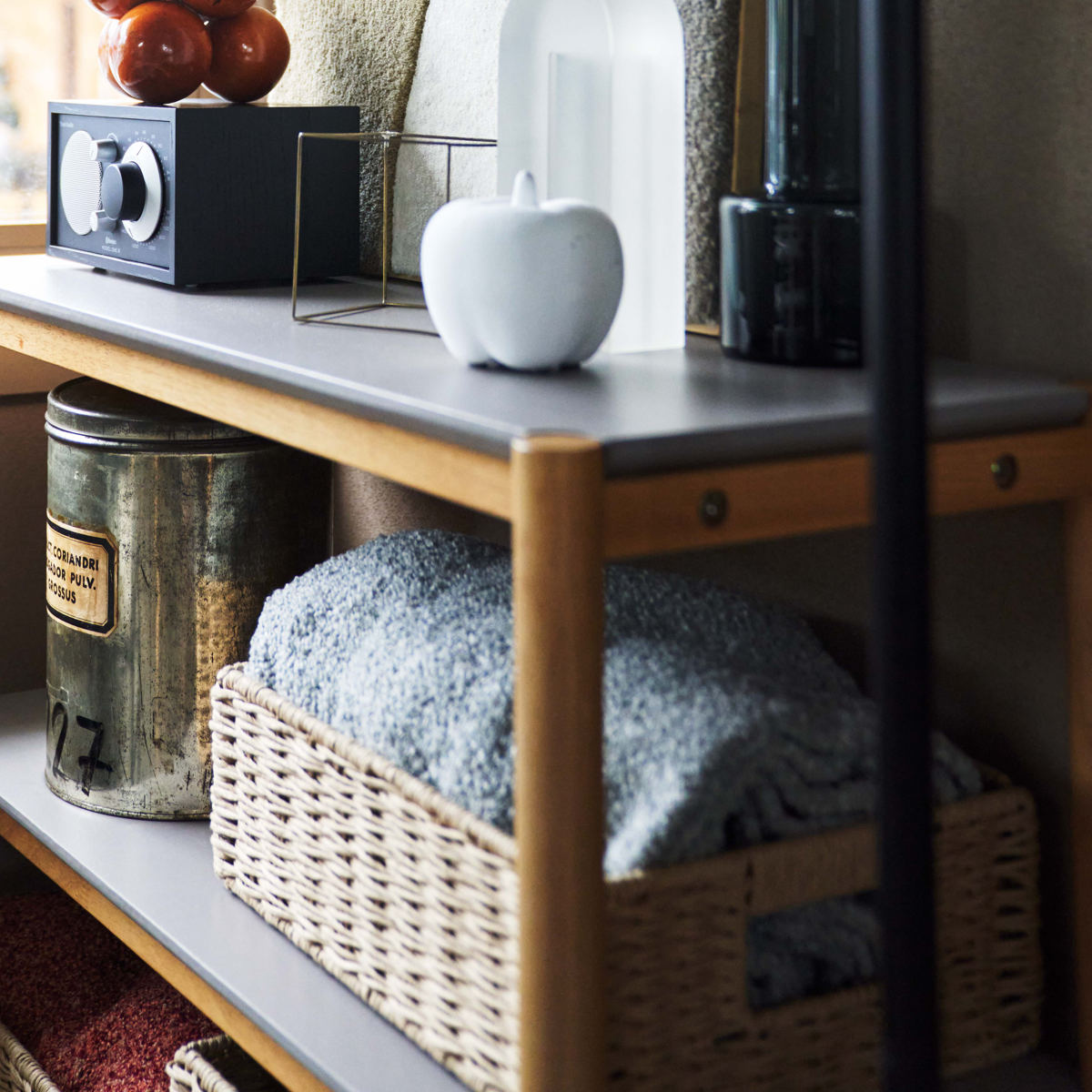 かご S ペーパーコード バスケット 幅37×奥行26×高さ24cm ( 収納 収納ケース 収納ボックス ペーパーバスケット 収納バスケット カゴ 籠 収納かご 紙 紙製 小物収納 小物ケース 入れ物 自然素材 ハンドメイド )