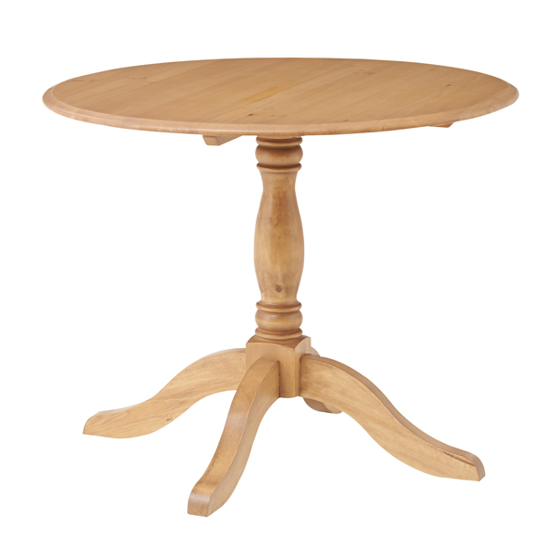 ダイニングテーブル 丸型 食卓 カントリー調 Barny（バーニー） 天然木 直径90cm （ 送料無料 テーブル 机 リビングテーブル 2人用