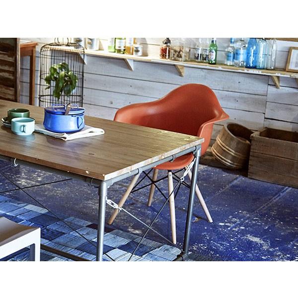 アームチェア 座面高46cm イームズチェアー ( チェアー ミッドセンチュリー リプロダクト チェア イス イームズチェア デザイナーズ風 おしゃれ イームズ風 イームズタイプ 木脚 ドゥエルレッグ ) 【ホワイト】 ホワイト