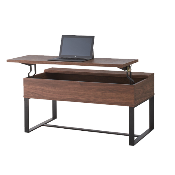 リフティング機能付き 2WAYテーブル ( ソファテーブル テーブル コーヒーテーブル ダイニング センターテーブル リビングテーブル ローテーブル 座卓 台 ちゃぶ台 リビング )