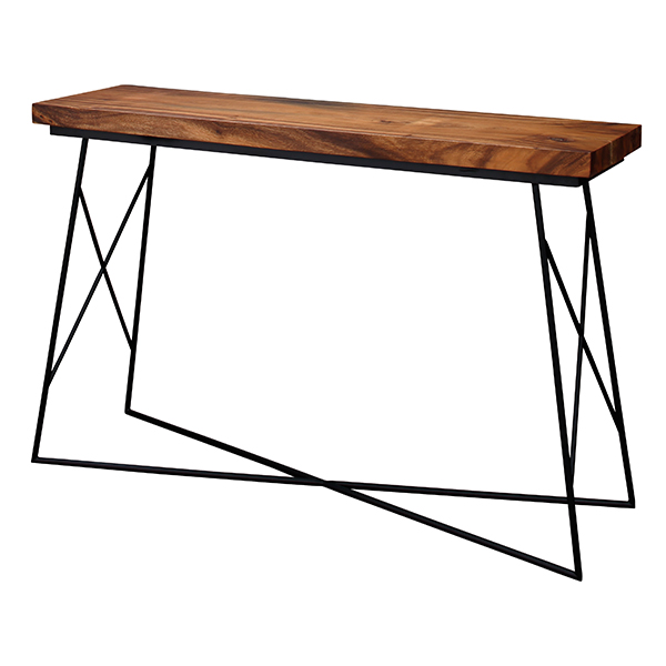 カウンターテーブル 天然木 ナチュラル 幅140cm ( 開梱設置 無垢材 カウンター ハイテーブル 無垢 木製 高さ 机 モンキーポッド おしゃれ 木目 木 長方形 テーブル )