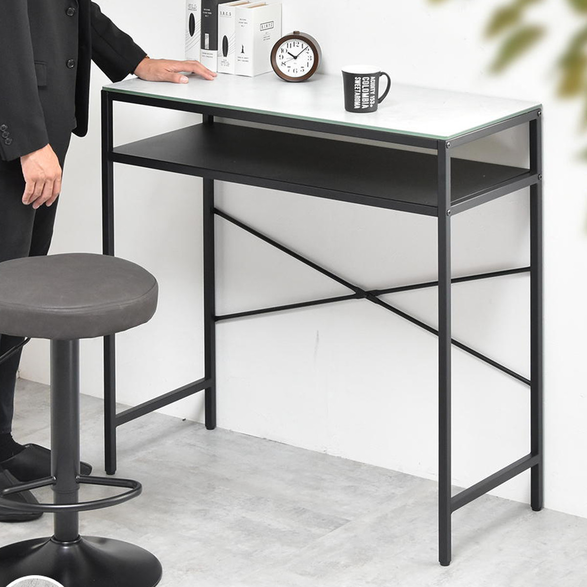 カウンターテーブル 幅120cm セラミック天板 CERABILL （ キッチン