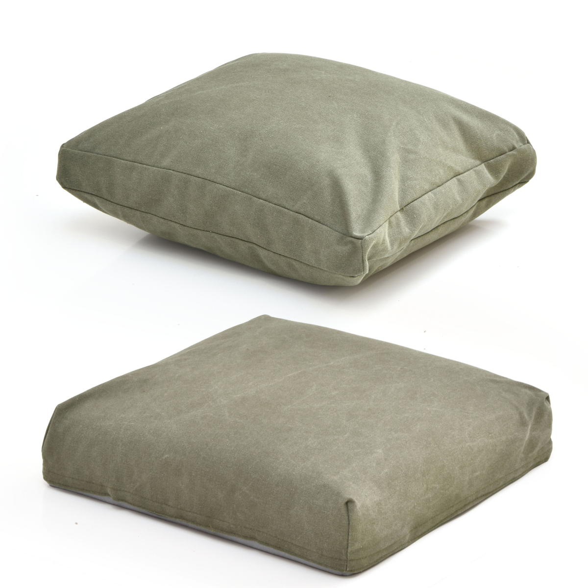 交換用替えカバー infinite専用 ソファ 背と座 クッションカバー ( カバーリング 洗い替え 布 専用カバー 1人掛けソファ L字角ソファ 肘置きソファ 背クッション 座クッション カバー ファブリック キャンバス コーデュロイ ) 【キャンバスグリーン】 キャンバスグリーン