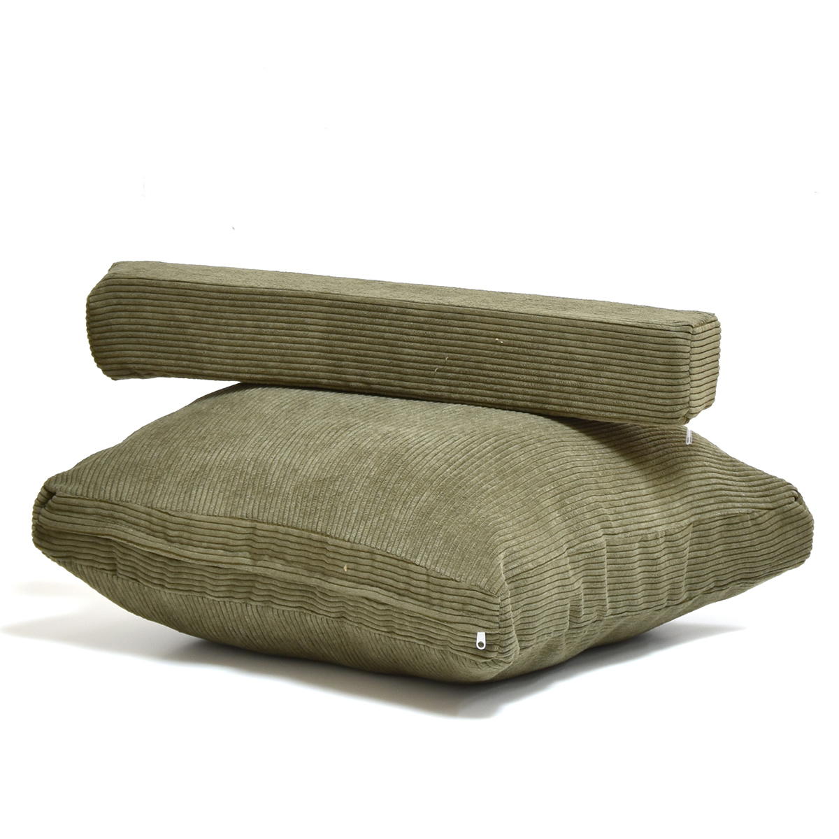 交換用替えカバー infinite専用 L字型クッションカバー ( カバーリング ソファ用 洗い替え 専用カバー L字角ソファ 背クッション パーツクッション カバー ファブリック 布 キャンバス コーデュロイ ) 【キャンバスベージュ】 キャンバスベージュ